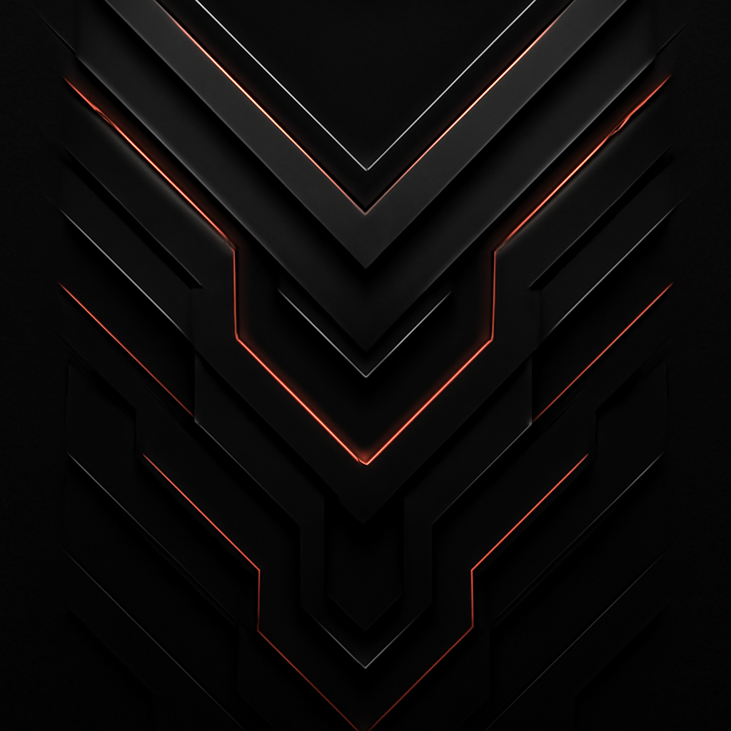 Crimson Cyber Luxe